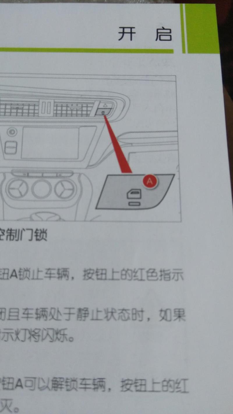 福克斯從車外將車鎖止車內中央控制門鎖按鈕紅色指示燈不停閃爍這是